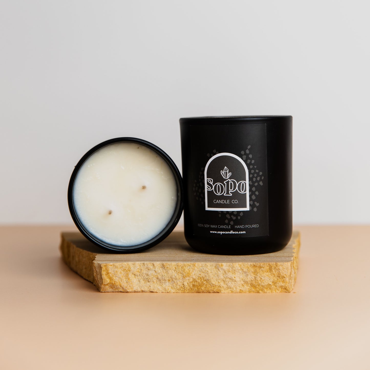 Fresh Pear Matte Black Candle