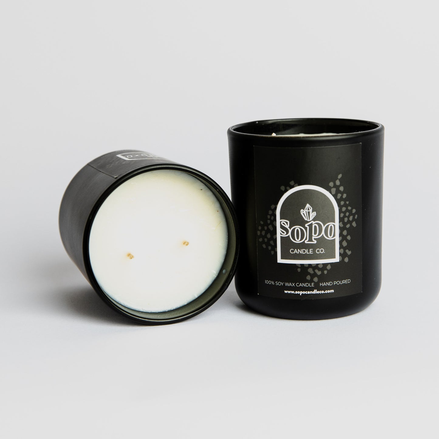 Salted Caramel Matte Black Candle