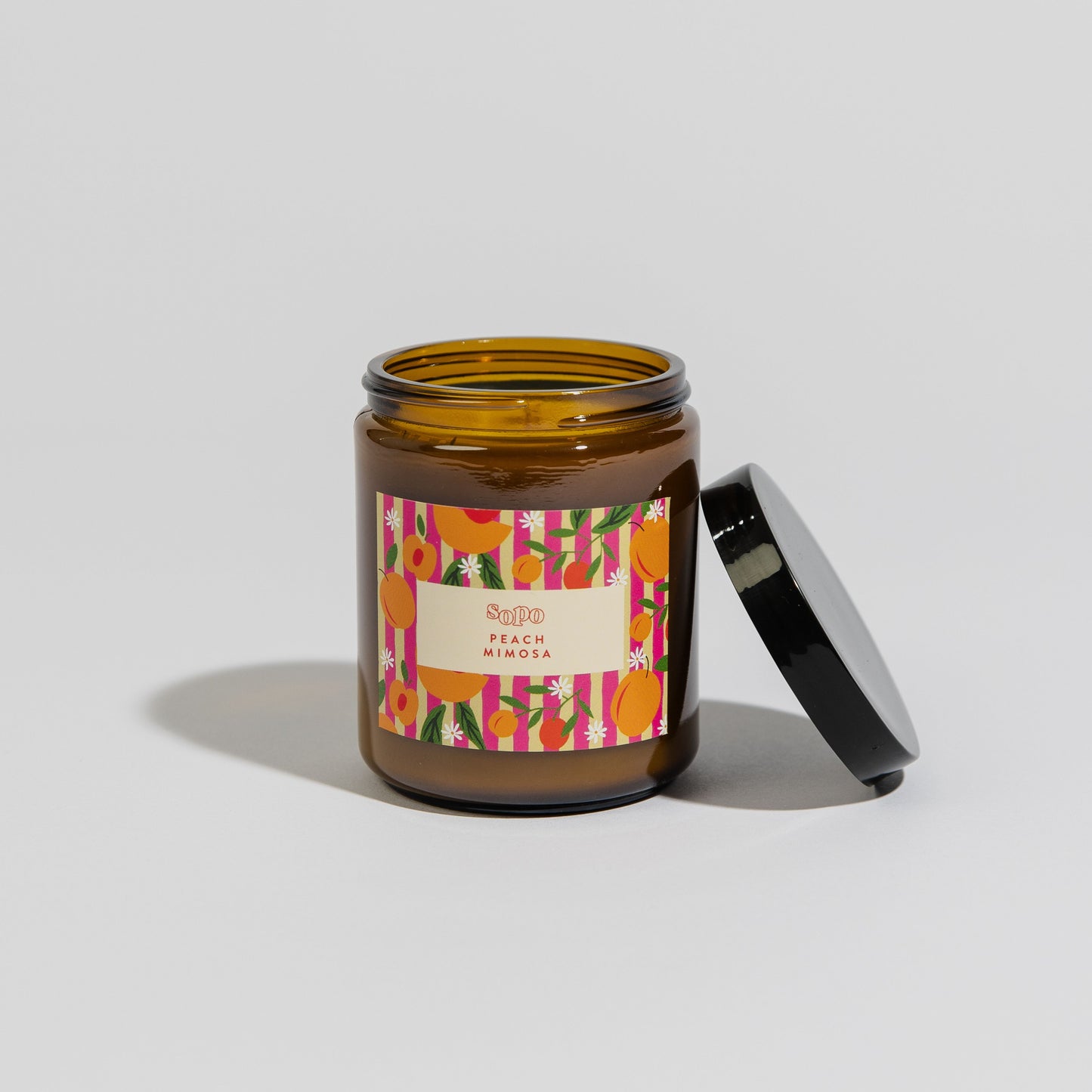 Peach Mimosa Apothecary Candle