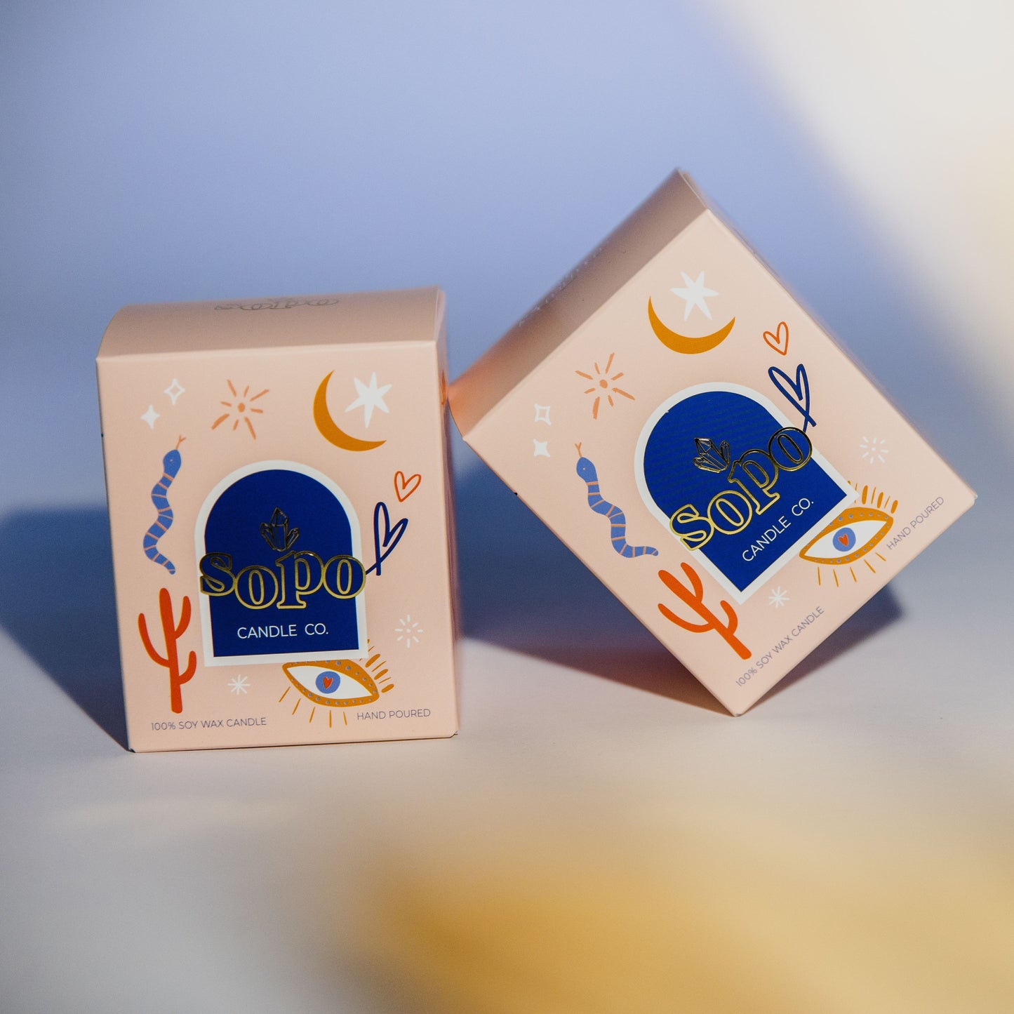 Salted Caramel & Pistachio BOHO Candle