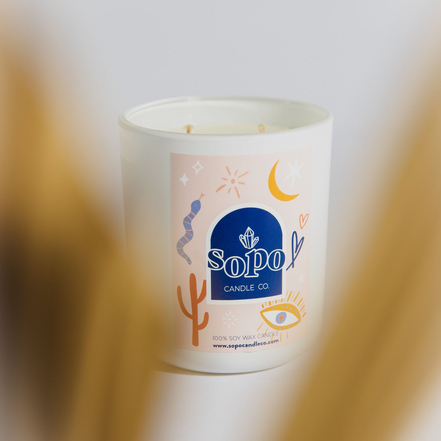 Sea Salt & Cedar BOHO Candle